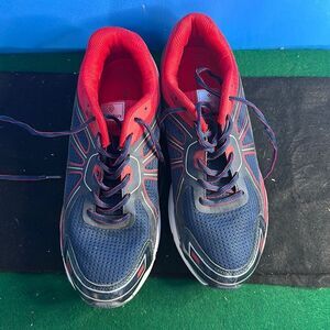 Dream Pairs Men's Sneakers Size 10 – Dark Blue/Red Low Top Athletic Shoes